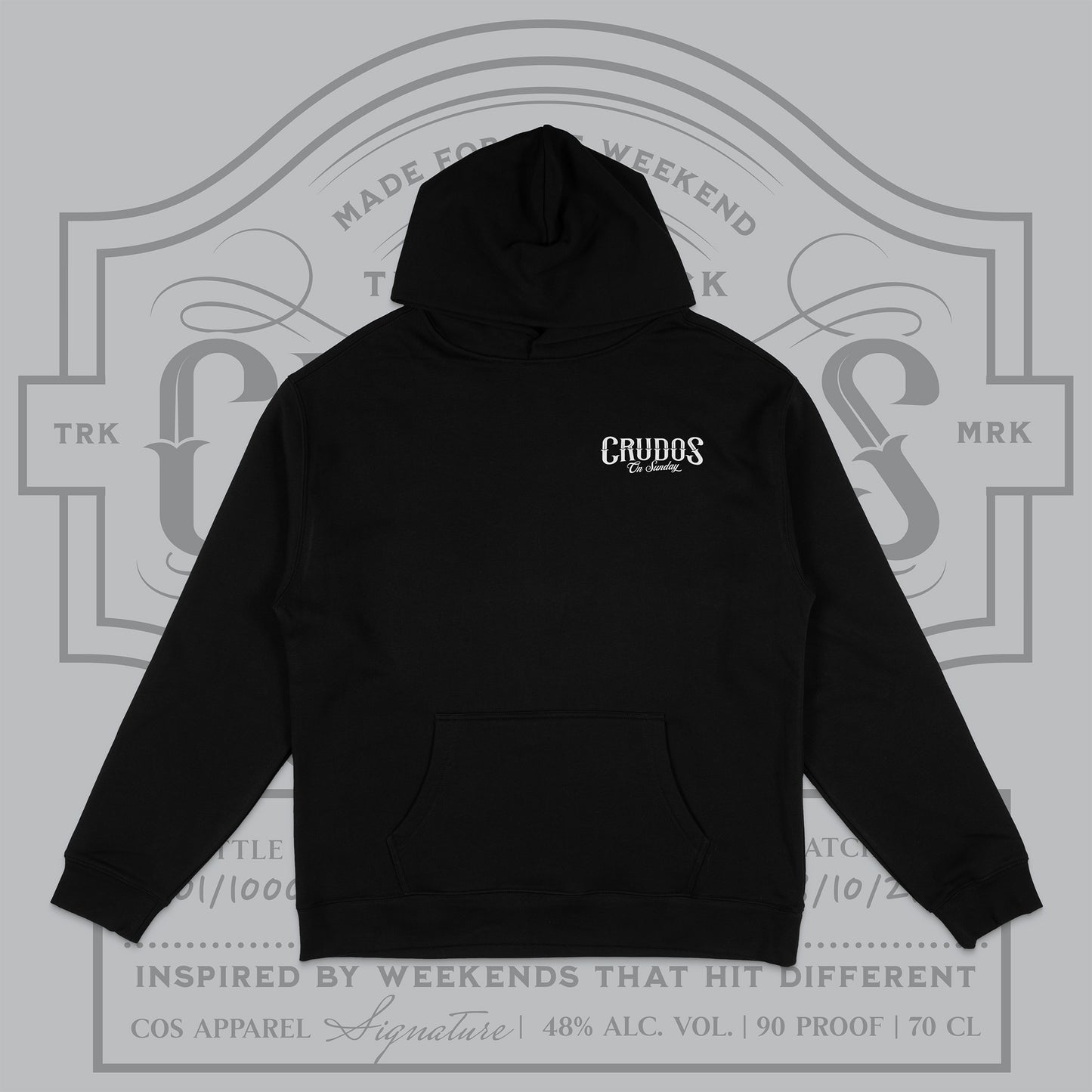 Domingo Reserve Hoodie – Black