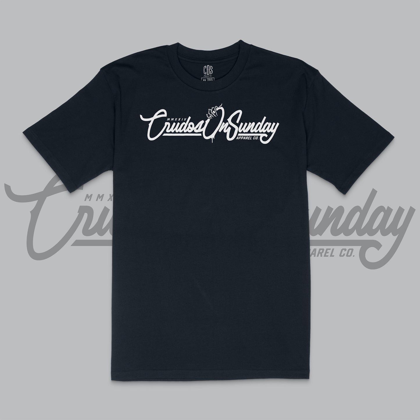 Heritage Script Tee – Men’s (Navy)