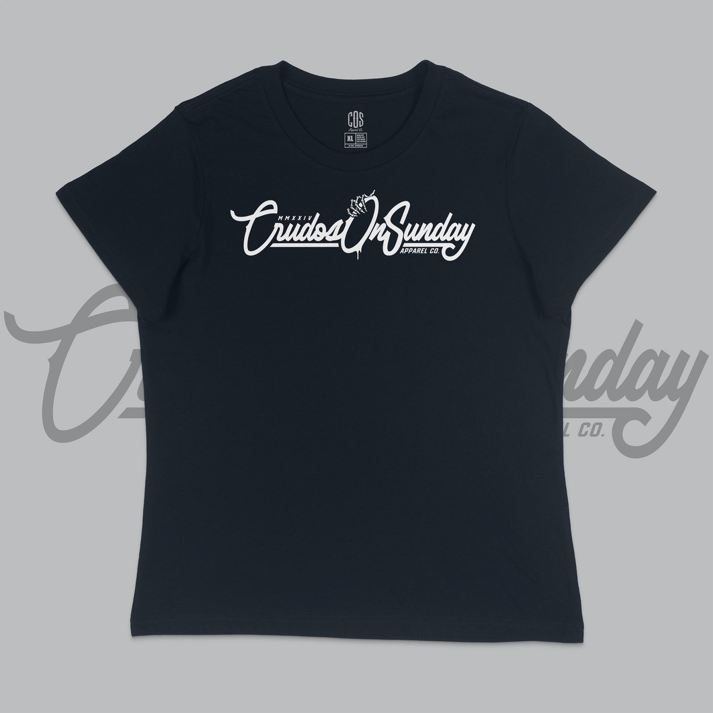 Heritage Script Tee – Women’s (Navy)