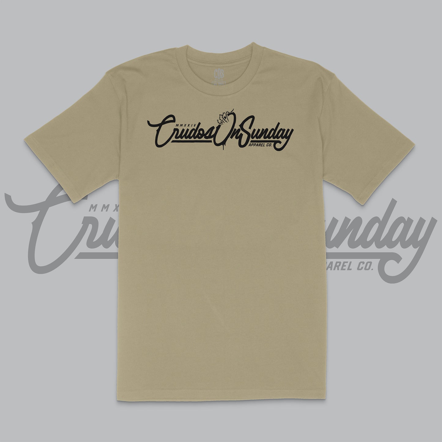 Heritage Script Tee – Men’s (Safari)