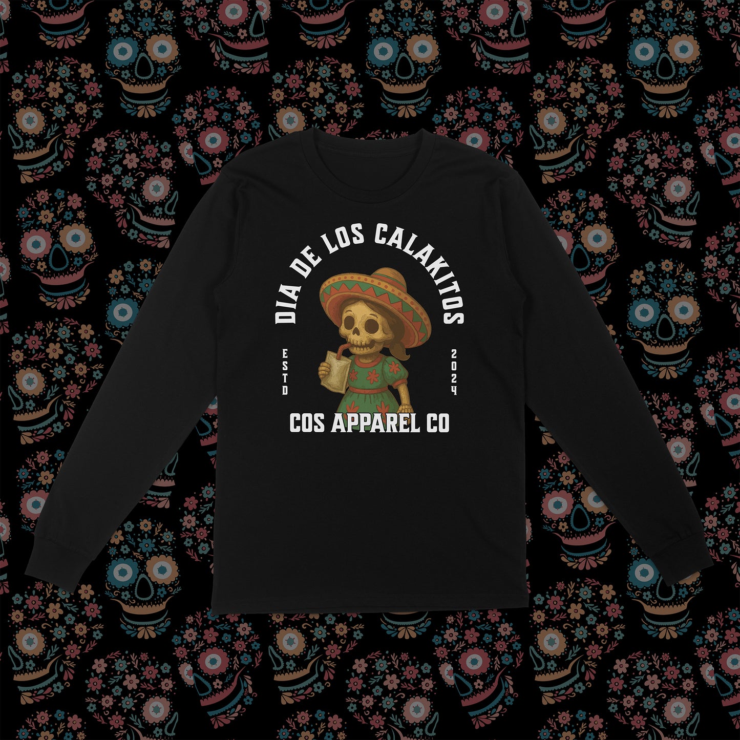 Día de los Calakitos Kids Tee – Niña