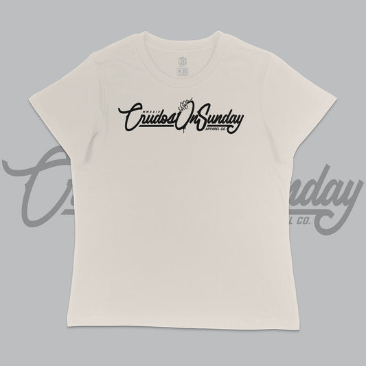 Heritage Script Tee – Women’s (Natural)