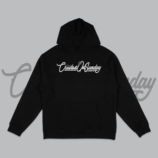 Heritage Script Hoodie - Black