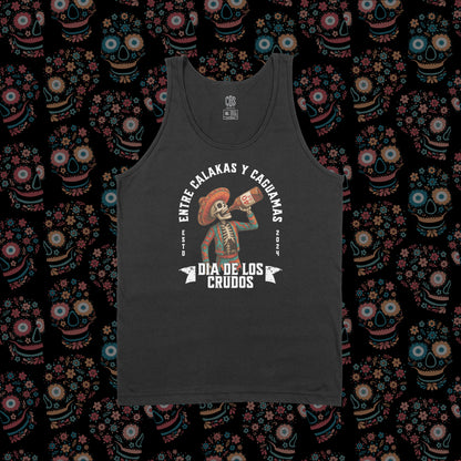 Dia de los Crudos Men’s Tee – Entre Calakas y Caguamas