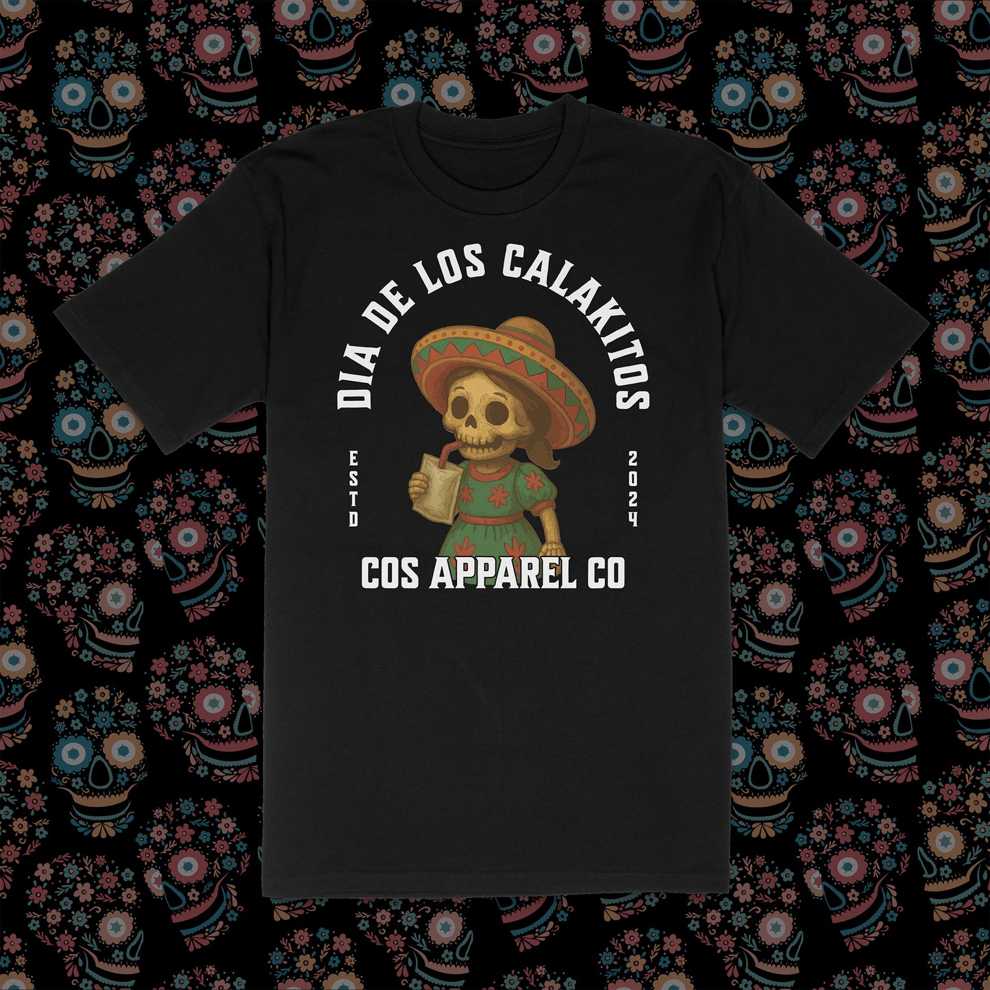 Día de los Calakitos Kids Tee – Niña