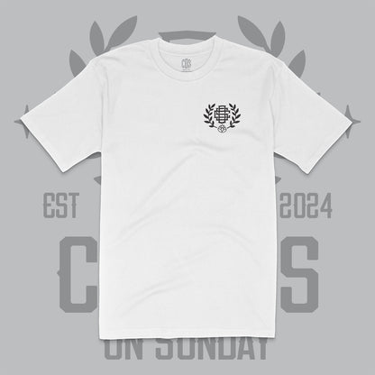 "CDS Club Tee" White Premium T-Shirt